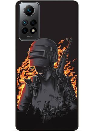 Чехол силиконовый бампер для xiaomi redmi note 11 pro puвg пабг