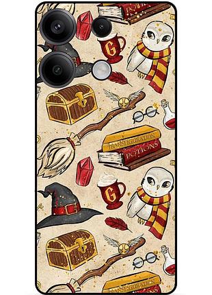 Силиконовый бампер чехол для huawei honor x8a с картинкой gryffindor гриффиндор гарри поттер harry potter