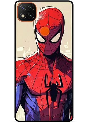 Силиконовый чехол бампер для zte blade 20 smart с рисунком spider man человек паук