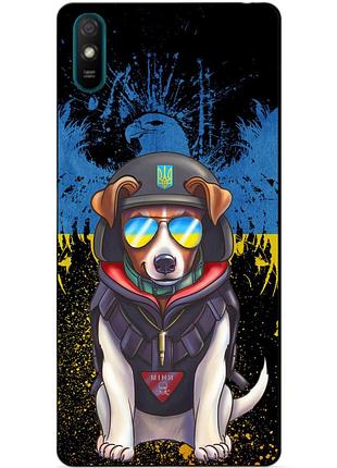 Силіконовий чохол бампер для xiaomi redmi 7a з малюнком пес патрон