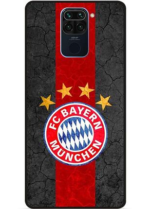 Силіконовий чохол бампер для xiaomi redmi note 9 з малюнком бавария мюнхен bayern