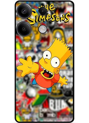 Силіконовий чохол бампер для infinix smart 7 hd з малюнком стикери гравіті фолз футурама маріо