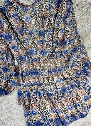 Сукня стилю бохо zara з шифону