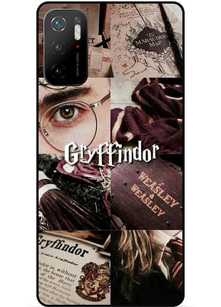 Чохол силіконовий бампер для xiaomi poco m3 pro з малюнком ґрифіндор gryffindor гаррі поттер harry potter
