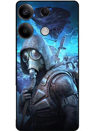 Силіконовий чохол бампер для infinix note 40 pro (x6850) з малюнком stalker 9