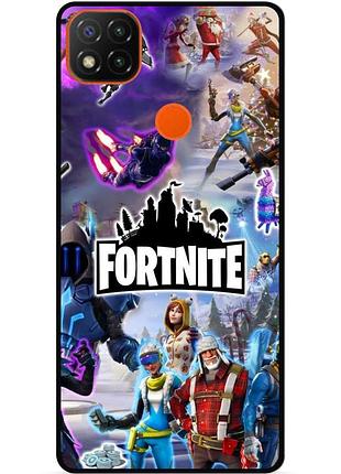 Силіконовий чохол бампер для zte blade 20 smart гра fortnite фортнайт