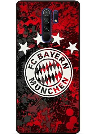 Чехол силиконовый бампер для xiaomi redmi note 8 pro с рисунком bayern бавария мюнхен