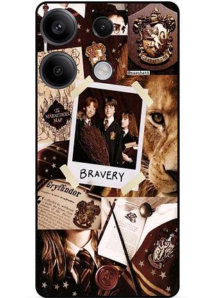 Силиконовый бампер чехол для huawei honor x6a с картинкой гарри поттер harry potter