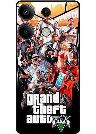 Силіконовий бампер чохол для infinix smart 7 hd з малюнком gta гта