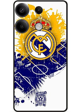 Силіконовий чохол бампер для infinix smart 7 hd з малюнком реал мадрид real madrid