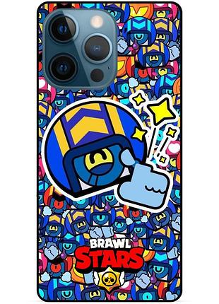 Силиконовый чехол стикеры бравл старс brawl stars для xiaomi samsung motorola nokia iphone zte oppo realme стю