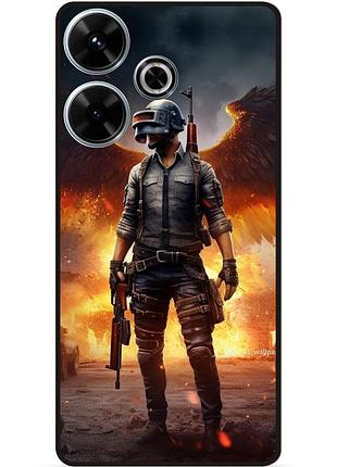 Силіконовий чохол бампер для infinix hot 30 play з малюнком пабг pubg