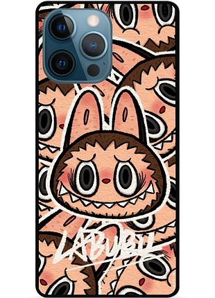 Силиконовый чехол бампер для iphone 11 pro max с рисунком labubu лабубу