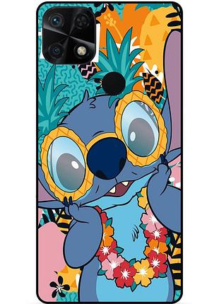 Силіконовий бампер чохол для xiaomi poco c40 з малюнком стіч stitch