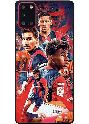 Чехол силиконовый бампер для zte blade a51 с рисунком ламин ямаль lamine yamal messi