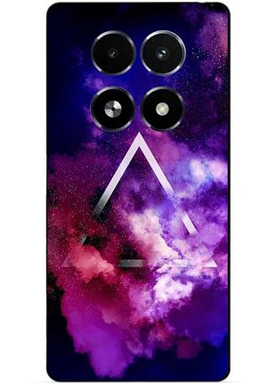 Чехол силиконовый бампер для tecno spark 30 pro с рисунком космос галактика