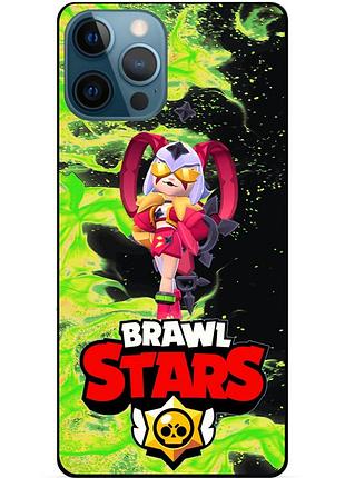 Силиконовый чехол с героем бравл старс brawl stars для xiaomi samsung motorola nokia iphone zte oppo realme мелоди 3
