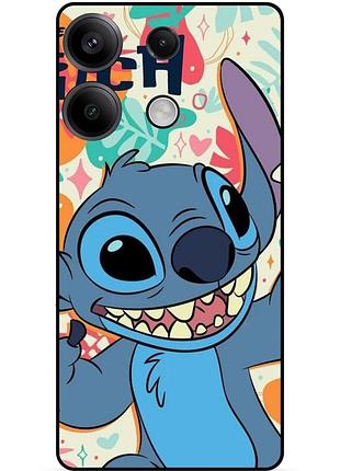 Силіконовий бампер чохол для huawei honor x6a з малюнком stitch стіч