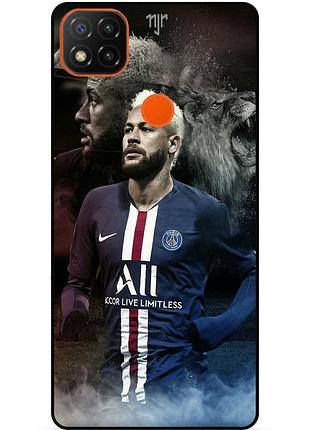 Силиконовый бампер чехол для zte blade 20 smart с рисунком neymar неймар