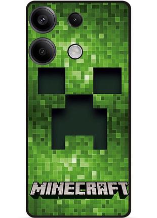 Силіконовий чохол бампер для infinix note 40 (x6853) гра minecraft майнкрафт