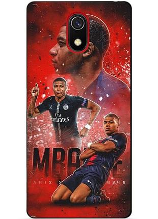 Силіконовий бампер чохол для samsung j6 j600 з малюнком мбаппе псж mbappe