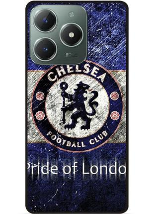 Силіконовий чохол бампер для tecno spark 20 pro з малюнком челси chelsea