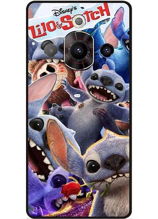 Силіконовий бампер чохол для zte nubia focus pro з картинкою стіч stitch