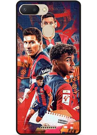 Силіконовий чохол бампер для xiaomi redmi 6 з малюнком ламин ямаль lamine yamal messi