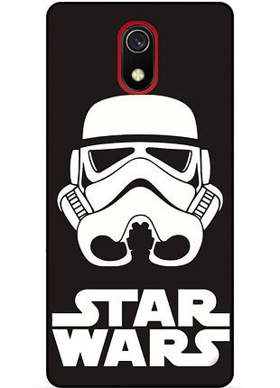 Силіконовий бампер чохол для samsung j6 plus з малюнком зіркові війни star wars зоряні війни