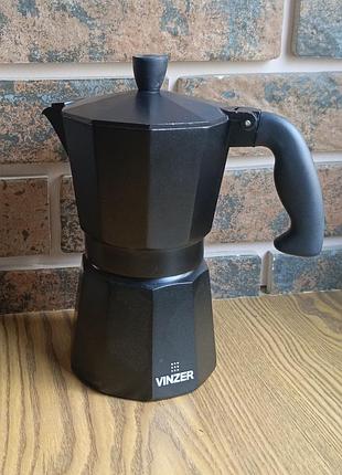 Сучасна гейзерна кавоварка vinzer