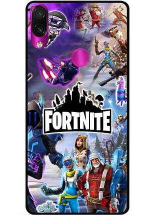 Силіконовий чохол бампер для huawei honor 8x гра fortnite фортнайт