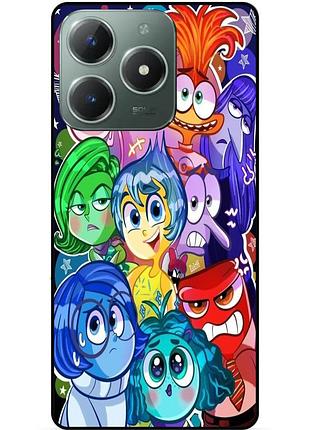 Силіконовий чохол бампер для infinix smart 8 plus (x6526) з малюнком головоломка