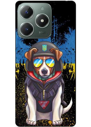 Силіконовий чохол бампер для tecno spark 20c з малюнком пес патрон