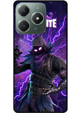Силіконовий чохол бампер для tecno spark 20 pro з картинкою fortnite фортнайт
