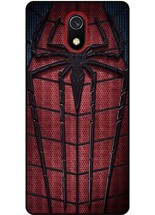 Силіконовий чохол бампер для samsung j6 j600 з картинкою людина-павук spider man