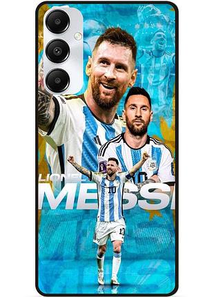 Силіконовий чохол бампер для samsung s25 з малюнком messi мессі