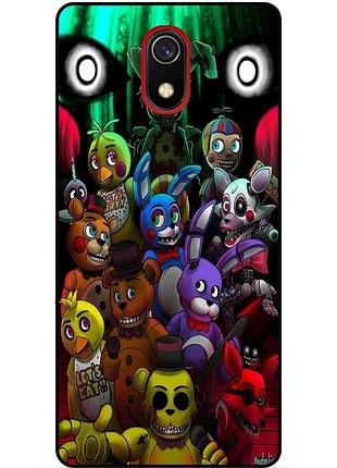 Силіконовий бампер чохол для samsung j6 j600 з малюнком freddy фредді аніматроніки