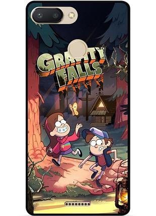 Силіконовий чохол бампер для xiaomi redmi 6 з малюнком гравіті фолз gravity falls