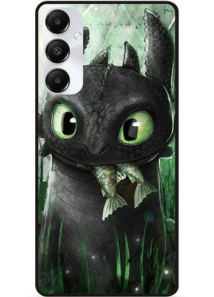 Силиконовый чехол для samsung s24 plus с картинкой как приручить дракона dragon