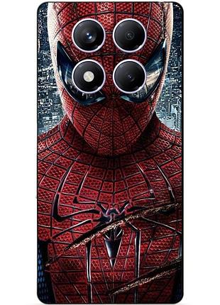 Силиконовый бампер чехол для tecno spark 30 pro человек паук spider man