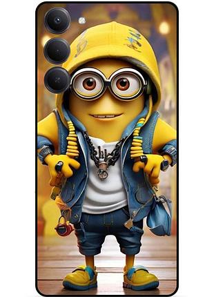 Чехол силиконовый бампер для xiaomi redmi 15 с рисунком миньон боб minion