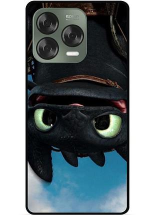 Силиконовый чехол для zte nubia v70 design с картинкой как приручить дракона dragon