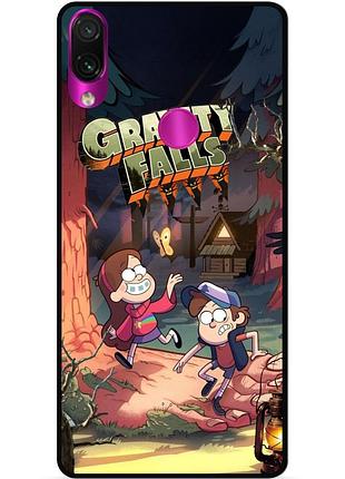 Силіконовий чохол бампер для huawei honor 10 lite з малюнком гравіті фолз gravity falls