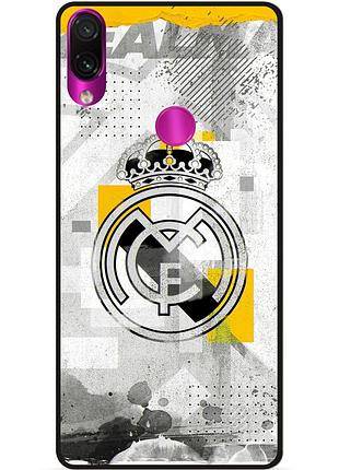 Чехол силиконовый бампер для huawei honor 10i с рисунком real madrid реал мадрид