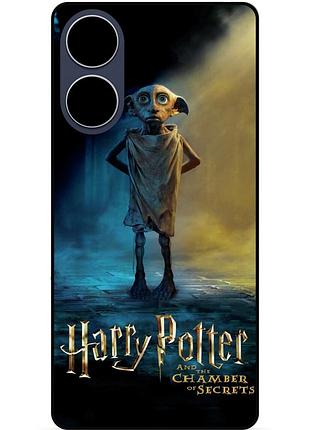 Силиконовый бампер чехол для oppo a17 с рисунком добби dobby гарри поттер harry potter