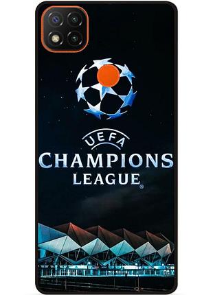 Чехол силиконовый бампер для zte blade 20 smart с рисунком лига чемпионов
