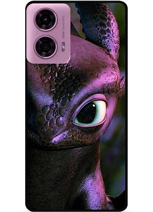 Силиконовый чехол для motorola edge 50 fusion с картинкой как приручить дракона dragon