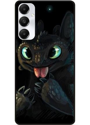 Чехол силиконовый для samsung s24 plus с картинкой как приручить дракона