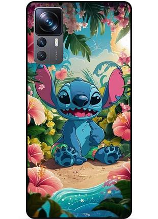 Силіконовий бампер чохол для xiaomi 12t з малюнком stitch стіч