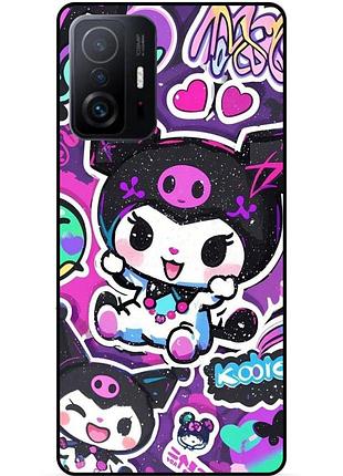 Силиконовый чехол для xiaomi 11t с рисунком kuromi куроми